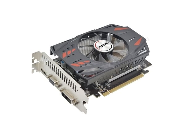 AFOX AF730-1024D3L7-V1, GeForce GT 730, 1 GB, GDDR5, 128 bit, 2560 x 1600 piksler, PCI Express 2.0
