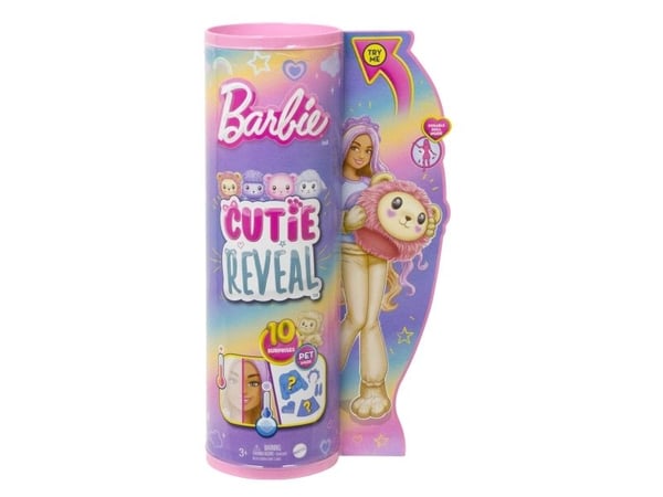 Barbie Cutie Reveal Barbie Cozy Lion Tee