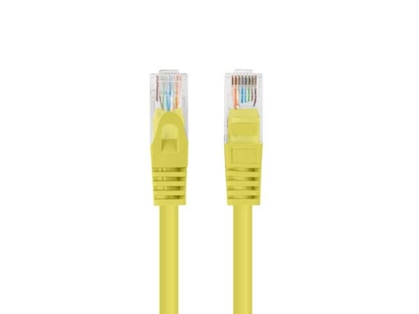PATCHCORD KAT.6 UTP 7.5M ŻÓŁTY FLUKE LÄPÄISSYT LANBERG