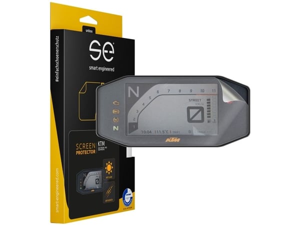 se Anti-reflekterende 3D speedometer / cockpit beskyttelsesfilm (VPE 2) for KTM Duke 790