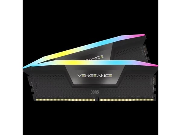 CORSAIR Vengeance RGB - DDR5 - sett - 48 GB: 2 x 24 GB - DIMM 288-pin - 6400 MHz / PC5-51200 - CL36 - 1.4 V - ikke-bufret - svart