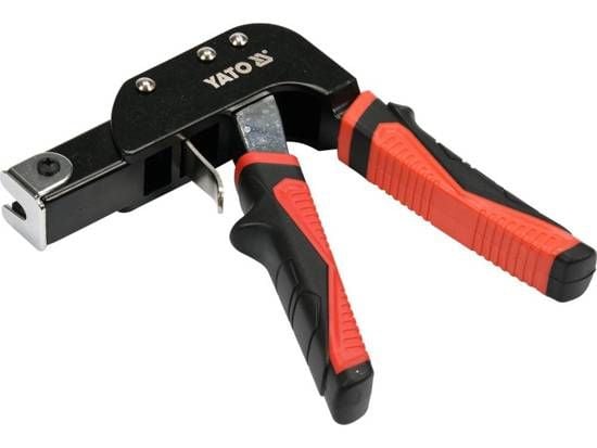 Yato YT-51450, Dowel mounting plier, Rød, Sort, Polyvinylklorid (PVC), Stål, 11 stykker