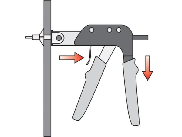 Yato YT-51450, Dowel mounting plier, Rød, Sort, Polyvinylklorid (PVC), Stål, 11 stykker