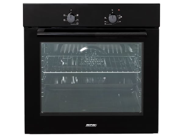 MPM-63-BO-12T innebygd stekeovn, svart
