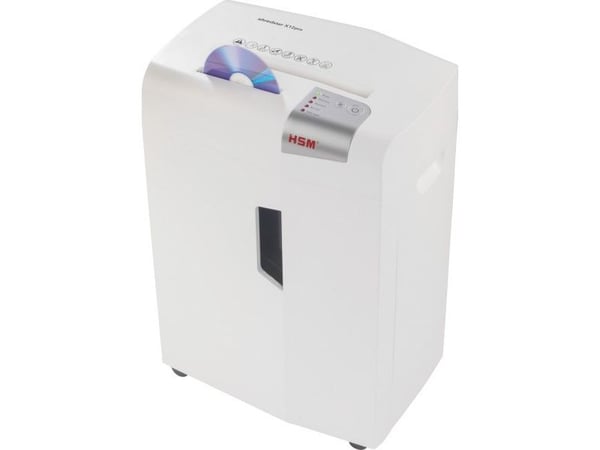 HSM shredstar X12pro - Dokumentförstörare - delskärning - 2 x 15 mm - P-5, F-2, O-1, T-2, E-2