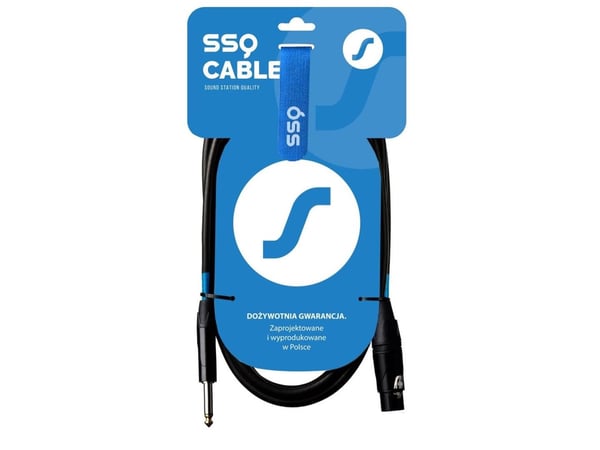 SSQ XZJM10 - Kabeljack MONO - XLR Hun 10 meter