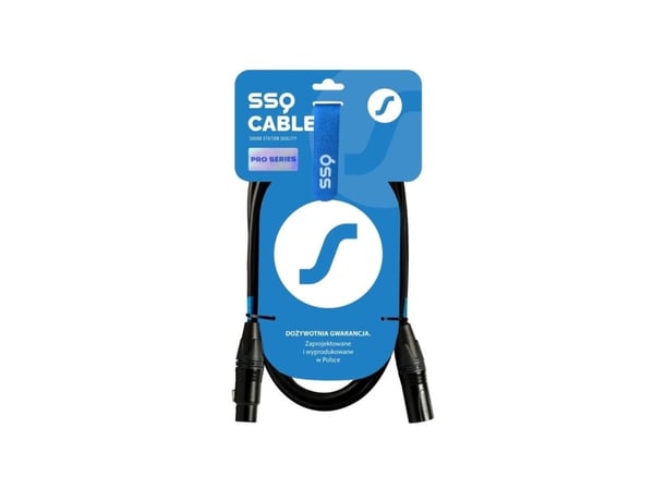 SSQ XX10 PRO - XLR-XLR kabel, 10 meter - Neutrik