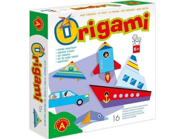 Alexander Mina första origami: skepp