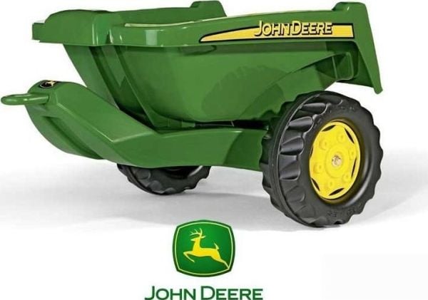 Rolly Toys Rolly Toys Rød Rolly Kipper tilhenger til John Deere traktor