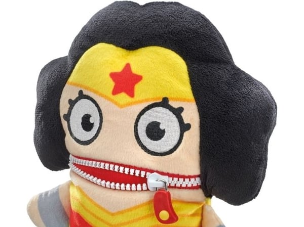 Worry Eater Wonder Woman, mykt leketøy