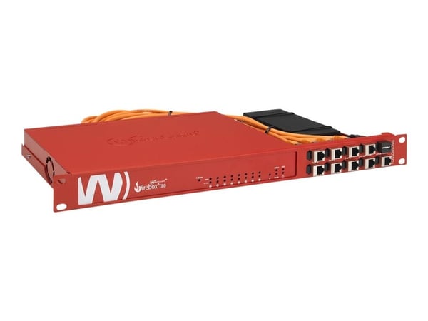 Rackmount.IT RM-WG-T7i - Monteringssett for nettverksenhet - rackmonterbar - WatchGuard Red - 1U - 19" - for WatchGuard Firebox T80