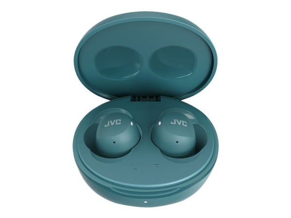 JVC HA-A6T - Gumy Mini - True wireless-hodetelefoner med mikrofon - i øret - Bluetooth - matcha-grønn