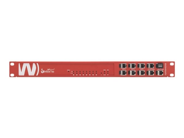 Rackmount.IT RM-WG-T7i - Monteringssett for nettverksenhet - rackmonterbar - WatchGuard Red - 1U - 19" - for WatchGuard Firebox T80