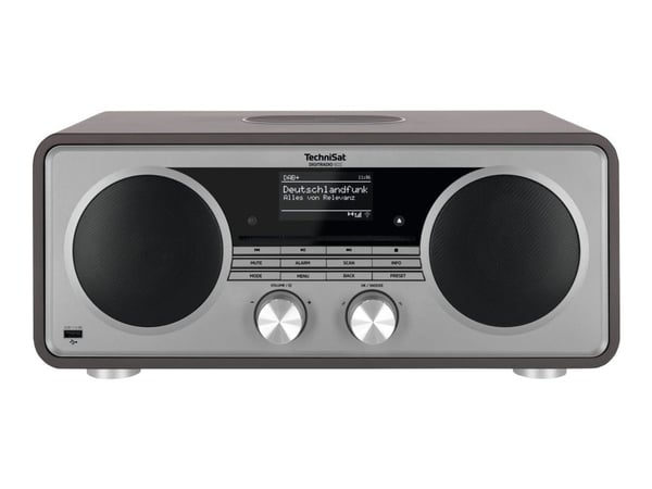 TechniSat DigitRadio 602 - Lydsystem - 70 watt (Total) - sølv, antrasitt
