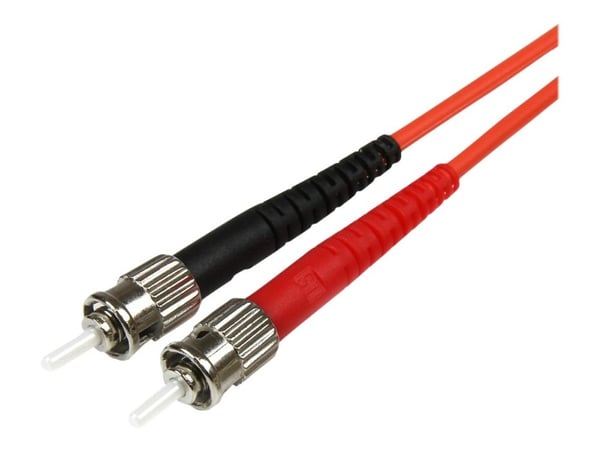StarTech.com 1m valokuitukaapeli - Multimode Duplex 50/125 - LSZH - LC/ST - OM2 - LC to ST Fiber Patch Cable - Patchkabel - ST multimodus (han) til...