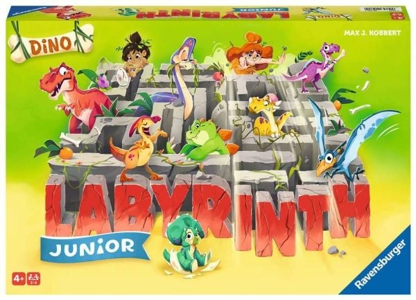 Ravensburger Dino Junior Labyrinth, Brettspill, Familie, 4 år, 15 min, Familiespill
