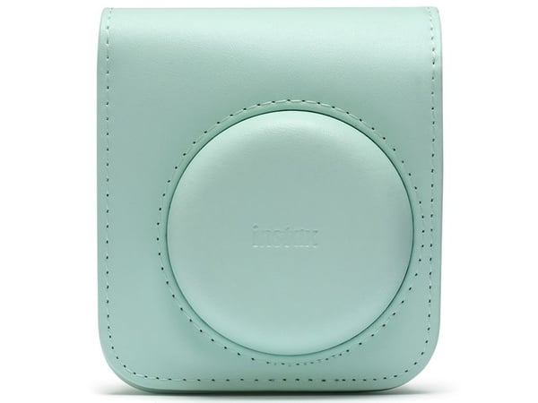 Fujifilm Instax - Eske for kamera - kunstlær - peppermyntegrønn - for Instax Mini 12