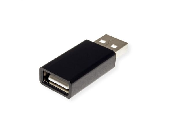 ROLINE 11028332, Portin lukitsin, USB A-tyyppi, Musta, Muovi, 1 kpl