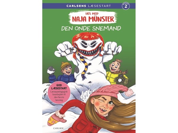 Les med Naja Münster (4) - Den onde snømannen | Line Kyed Knudsen | Språk: Dansk