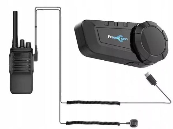 Intercom til motorcykler FREEDCONN KY-PRO SINGLE Sort