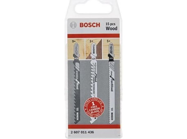 Bosch KIRVESILUUKKU SET WOOD 15PKS