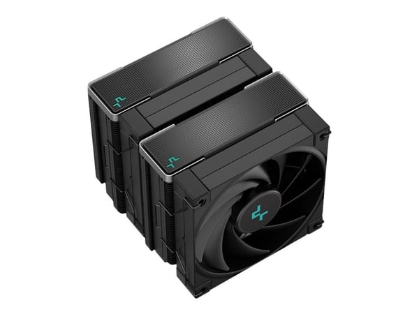 Deepcool AK620 ZERO DARK - Processorkylare - (för: LGA1155, LGA2011, LGA1150, LGA2011-3, LGA1151, AM4, LGA2066, LGA1200, LGA1700, AM5) - 120 mm - s...