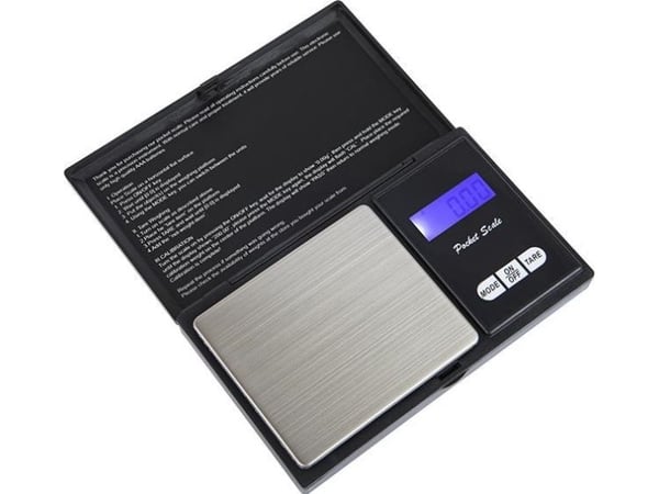 Puhallus sähköinen punnitus LCD 500g / 0.01g