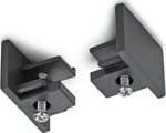 Trio DUOLINE 703032 endestykke til skinnesystem svart