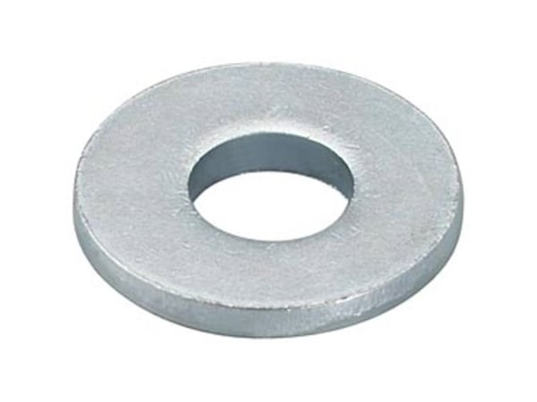Fischer 79726, Flat skive, Sinkstål, Sink, Rund, 2 mm, 1,05 cm