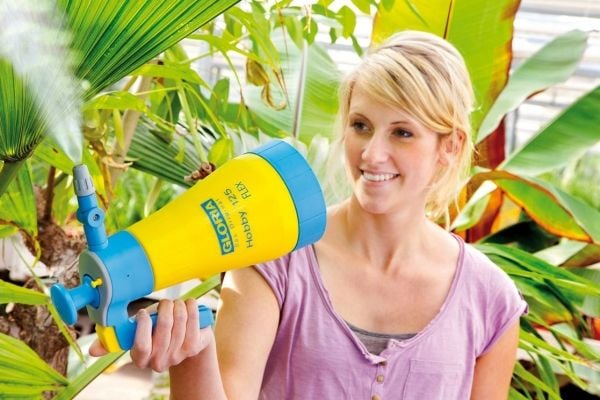 GLORIA Hobby 125, Blå, Gult, 1,25 l, Plast, 1 stykker, 1,55 l, 3 stang