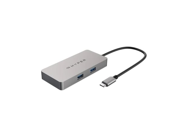Hyper HyperDrive HDMB2 - Telakointiasema - USB-C - HDMI - GigE
