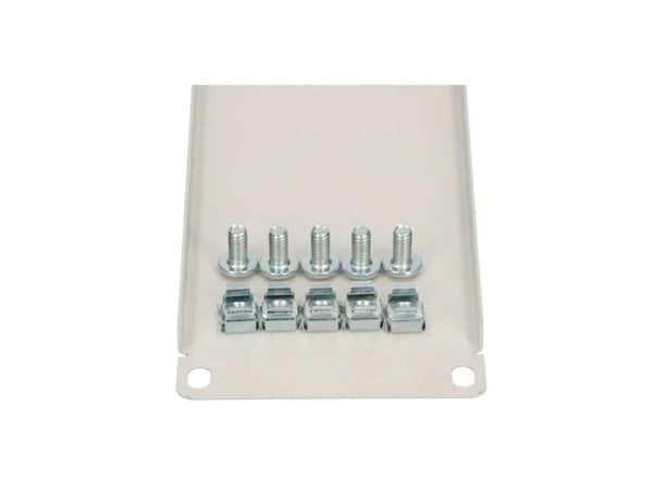 Extralink 2U 19" | Frontpanel | Grå