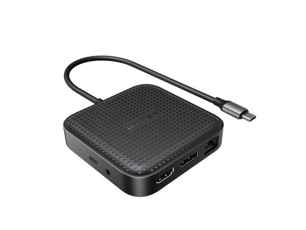 HyperDrive Mobile Dock - Dockningsstation - USB4 - HDMI, DP - 1GbE