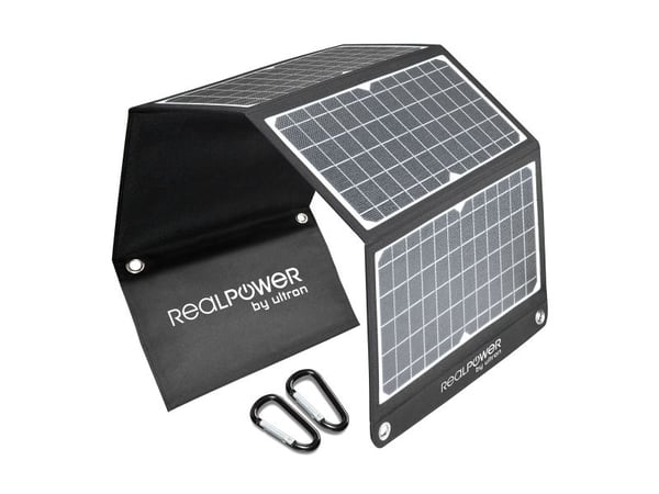 RealPower SP-30E, 30 W, 5 V, USB, Sort, Hvit, Plast, USB Type-A, USB Type-C