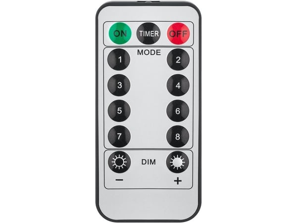 Goobay 57942, Fe lys, Gjennomsiktig, Polyvinylklorid (PVC), IP44, 6 timer, 18 timer
