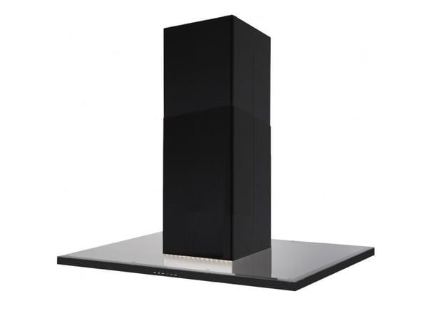 SILVERLINE Nordic Dark Ada SL 4250-60 SR - Panser - skorsteinsflat - bredde: 60 cm - dybde: 60 cm - ekstraksjon og resirkulasjon (-) - svart
