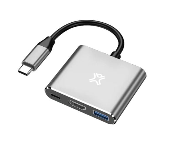 XtremeMac - Dockningsstation - USB-C - HDMI