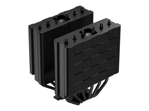 Deepcool AG620 BK ARGB - Prosessorkjøler - (for: LGA1155, LGA2011, LGA1150, LGA2011-3, LGA1151, AM4, LGA2066, LGA1200, LGA1700, AM5) - 120 mm - svart