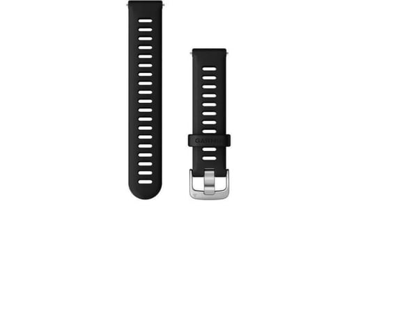 Garmin Forerunner 255S smart watch strap, Black, 18mm