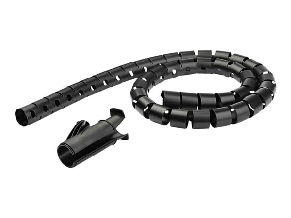 StarTech.com 2,5 m (8,2 fot) kabelhanteringshylsa - 1,8" diameter - expanderbar organisation för spiralsladdar med verktyg för kabelmatning (CMSCOI...