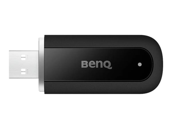 BenQ WD02AT - Nettverksadapter - USB 2.0 - 802.11ax, Bluetooth 5.2 - svart
