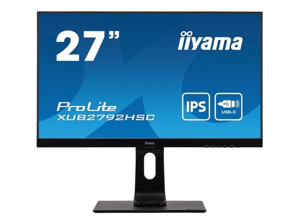 IIYAMA 68.6cm (27") XUB2792HSC-B5 16:9 HDMI+DP+USB-C IPS vähittäiskauppa
