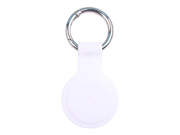 Celly AIRCASETAG - Sikker holder for tapfri Bluetooth-tag - hvit - for Apple AirTag