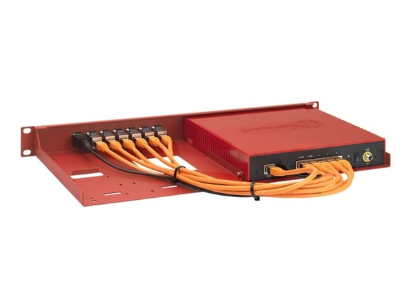 Rackmount.IT RM-WG-T6i - Monteringssett for nettverksenhet - rackmonterbar - WatchGuard Red - 1U - 19" - for WatchGuard Firebox T20, T40