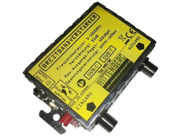 Wittenberg antenneforsterker WBV-3R DVB-T Wittenberg antenneforsterker WBV-3R DVB-T