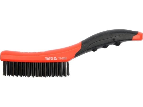 Yato YT-6332, Sort, Rød, Polyvinylklorid (PVC), Gummi, Kull stål, Polyvinylklorid (PVC), Gummi, Stål, Metallarbeid, 260 mm