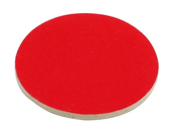 Vorel filt poleringsskive med borrelås 125 mm (08522)