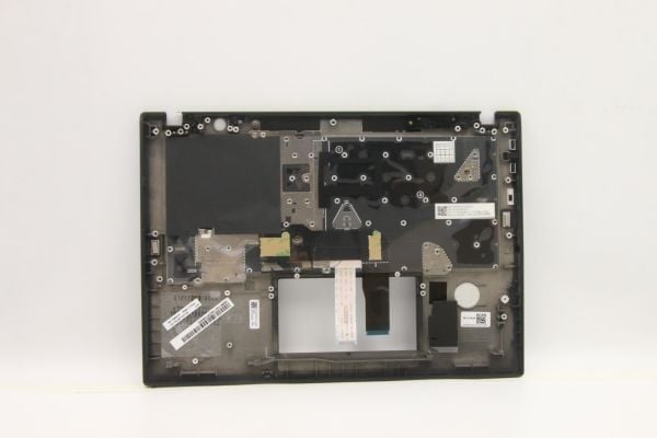Transimage - Erstatningstastatur for bærbar PC - med Trackpoint - bakbelysning - Engelsk - svart - med toppdeksel - for ThinkPad T14s Gen 3 21BR, 21BS
