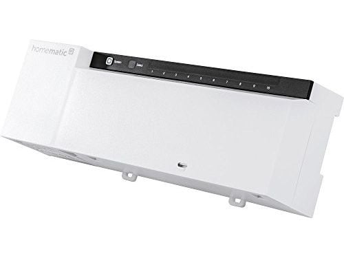 Homematic IP 142981A0, Varmeaktuator, 10 kanaler, 270 m, IP20, Hvit, Homematic Homematic IP 142981A0, Varmeaktuator, 10 kanaler, 270 m, IP20, Hvit, Homematic