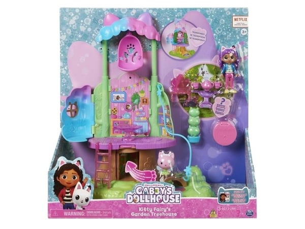 Gabby´s Dollhouse Kitty Fairy's Garden Treehouse